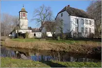 Bramsche. Die Urspr�nge der Wasserburg Alt Barenaue im Ortsteil Kalkriese gehen auf das 13. Jahrhundert zur�ck. 06.03.2014