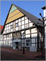 Hagen am Teutoburger Wald. Fachwerkhaus in der Dorfstrae. 06.03.2014