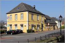 Bad Iburg. Das Uhrenmuseum befndet sich gegenber vom Rathaus. 06.03.2014