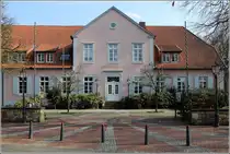 Bad Iburg. Im fr�heren Gografenhof ist heute das Rathaus untergebracht. 06.03.2014