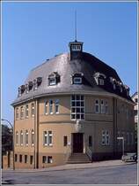 Osnabrck. Im Jahr 1921 wurde das Haus von der Forst in der Bismarckstrae erbaut. Architekt war Justus Haarmann. Scan eines Dias aus den 1970er Jahren.