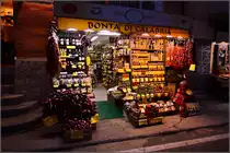 Tropea - Nachts im Touristennest in Kalabrien. Sommer 2013.