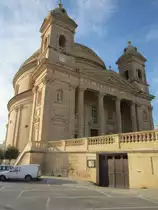 Mgarr, Kuppelkirche St. Mary, erbaut von 1912 bis 1946 (20.03.2014)