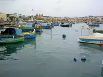 Im Hafen von Marsaxlokk (22.03.2014)