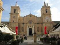Valletta, St. John Kathedrale, erbaut von 1573 bis 1577 durch Gromeister Jean L`Eveque de la Cassiere (23.03.2014)