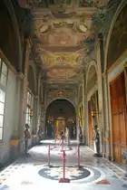 Valletta, Korridor im Prinz Alfred Hof im Gro�meister Palast (23.03.2014)
