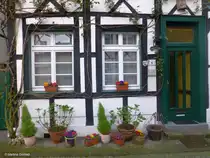 Denkmal gesch�tztes Haus in der  Alten Freiheit  Westerholt (Stadt Herten, Kreis RE, NRW, M�rz 2014)