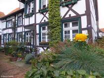 Denkmal geschtztes Haus in der  Alten Freiheit  Westerholt (Stadt Herten, Kreis RE, NRW, Mrz 2014)