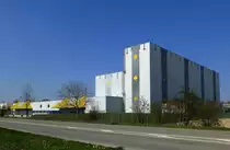 Breisach, moderner Industriebau (Tapetenfabrik), M�rz 2014