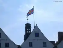 Detailansicht vom Schloss Gl�cksburg (Kreis Schleswig-Flensburg, Schleswig-Holstein, Mai 2010)