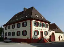Gottenheim, das historische Gasthaus  Adler , April 2014