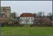 Das Natureum am Schloss in Ludwigslust wurde 1747 bis 1750 als Font�nenhaus zur Versorgung der Springbrunnen erbaut und ist das �lteste Geb�ude der Stadt Ludwigslust. Heute beherbergt es ein Naturkundemuseum. (22.03.2014)
