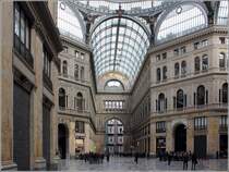 Neapel. Die elegante Galleria Umberto I. 27.03.2014