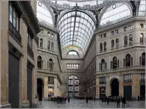 Neapel. Die elegante Galleria Umberto I. 27.03.2014