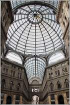 Neapel. Die Kuppel der Galleria Umberto I. 27.03.2014 