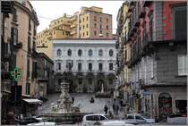 Neapel, Piazza Monteoliveto. 27.03.2014