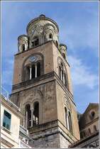 Amalfi. Der Campanile des Duomo Sant' Andrea. 28.03.2014