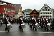 Landsgemeinde in Appenzell. Aufzug zur Landsgemeinde auf dem Landsgemeindeplatz; 27.04.2014