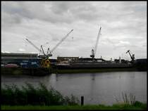 Schiffswerft in Duisburg-Meiderich