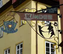 F�ssen, Gesch�ft  Haus des Kindes  ,April 2014