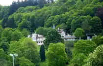 Freiburg, das Restaurant  Dattler  hoch �ber der Stadt auf dem Schlo�berg, Mai 2014