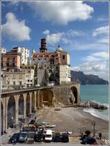 Atrani an der Amalfikste. 28.03.2014