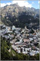 Positano an der Amalfitana. 28.03.2014