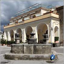 Ravello. Brunnen in der Via Lacco. 28.03.2014