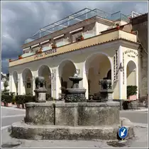 Ravello. Brunnen in der Via Lacco. 28.03.2014