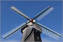 Varel. Die Flgel der Galereihollnderwindmhle 'De grode Mhl'. 20.03.2014