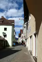 F�ssen, Blick in die Ritterstra�e, April 2014