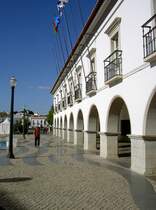 Tavira, Arkaden am Praca de Republica (25.05.2014)