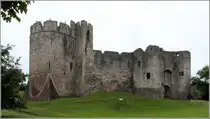 Chepstow Castle gilt als die �lteste steinerne Burg Gro�britanniens. Mit ihrem Bau wurde kurz nach 1067 begonnen. 04.06.2014