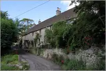 Castle Combe. H�user in der School Lane. 05.06.2014