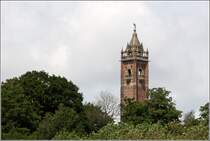 Bristol. Der auf dem Brandon Hill errichtete Cabot Tower soll einen guten Blick �ber die Stadt bieten. 03.06.2014