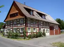 Frickingen, Fachwerkhaus in der Kirchstra�e (22.06.2014)