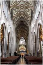 Bristol. Das Hauptschiff von St. Mary Redcliff. 02.06.2014