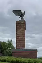 U-Boot-Ehrenmal-M�ltenort in Heikendorf, hier sind auf Gedenktafeln die Deutschen U-Bootfahrere der beiden Weltkriege verewigt, die auf See geblieben sind. - 20.06.2014
