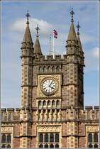 Bristol. Turm des Bahnhofs Temple Meads. 03.06.2014