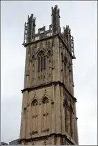 Bristol. Der Turm der Guildhall. 02.06.2014