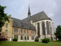 Nivelles, Kirche der Minderbr�der, Eglise des Recollets, Brabanter Gotik (29.06.2014)