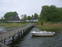 Anlegestelle von Sieseby f�r die Schlei-Schifffahrt (Kreis Rendsburg-Eckernf�rde, Schleswig-Holstein, Mai 2010)