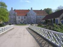 Das Herrenhaus vom Gut Damp unweit vom Ferienort Ostseebad Damp an der Ostsee.  (Kreis Rendsburg-Eckernf�rde, Schleswig-Holstein, Mai 2010)