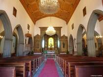 Ribeira Brava (Sdkste v. Madeira, Febr. 2014) Innenansicht der Pfarrkirche So Bento