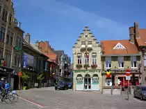 Am Marktplatz von Nieuwpoort (02.07.2014)