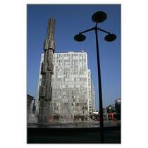 Impression des modernen Stadtzentrum von Stockholm am Sergels torg. 23.8.2007 (Matthias)