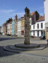 Gent, Denkmal am Beverhoutplein (03.07.2014)