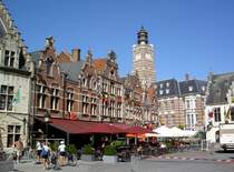 Dendermonde, Grote Markt mit Justizpalast (03.07.2014)