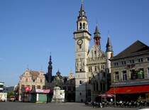 Aalst, Belfried und ehem. Rathaus, erbaut im 13. Jahrhundert, Belfried erbaut 1466 (04.07.2014)