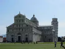 Dom und schiefer Turm in Pisa, Foto am 21.5.2014
